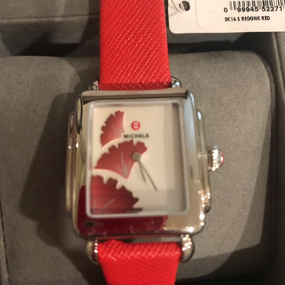 Michele mother of pearl watch